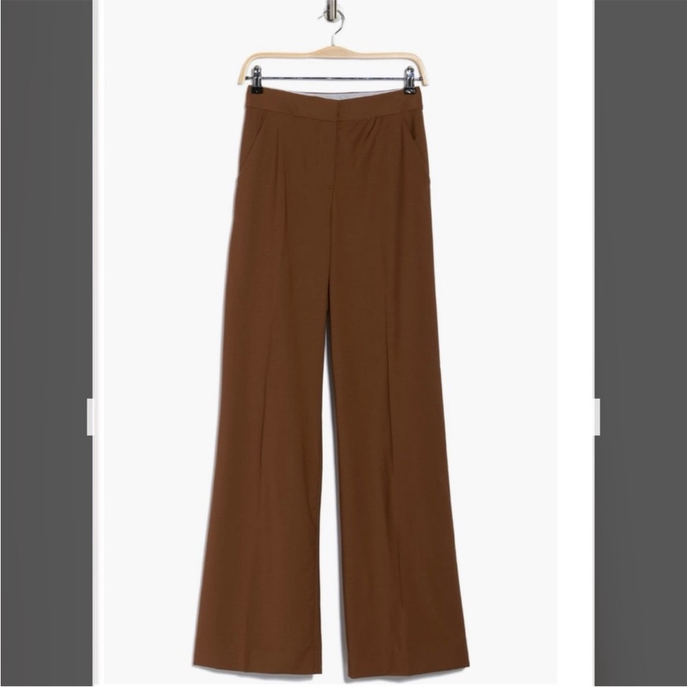 Veronica Beard Tonelli Wool Blend Pants in Whisky Size 2 - Picture 5 of 7